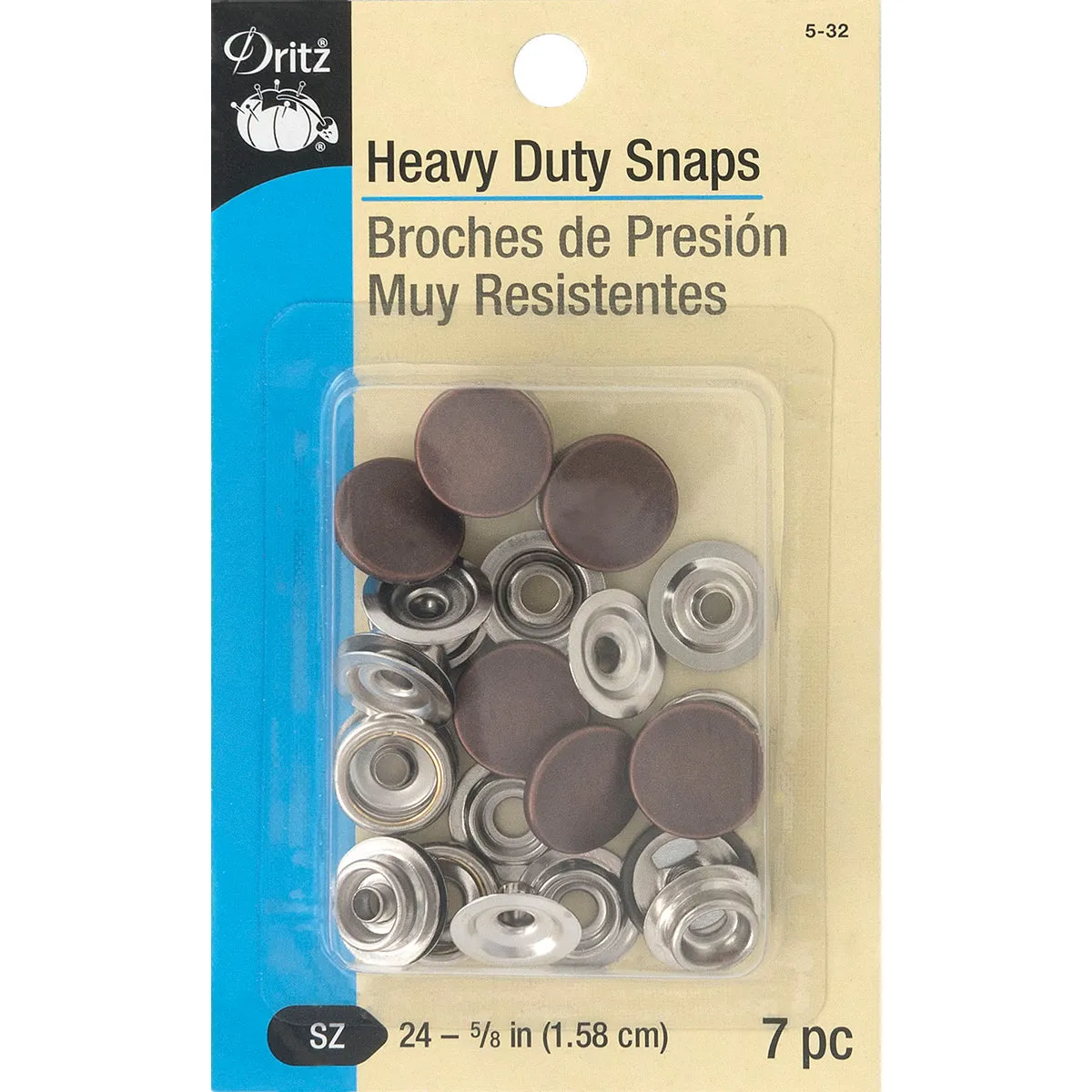 15mm Dritz Heavy Duty Snap Refill