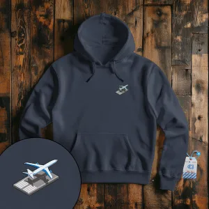 Airplane Runway Tiny - Pullover Hoodie