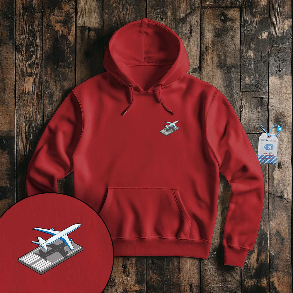 Airplane Runway Tiny - Pullover Hoodie