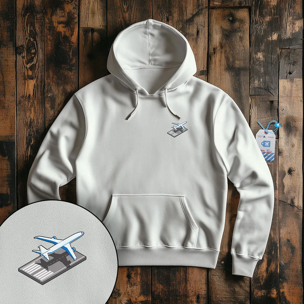 Airplane Runway Tiny - Pullover Hoodie