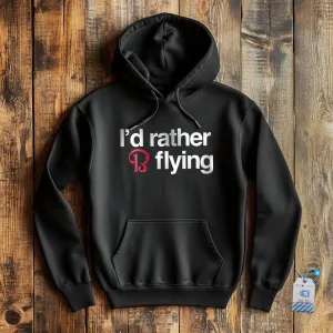 Beechcraft Rather be Flying - Pullover Hoodie