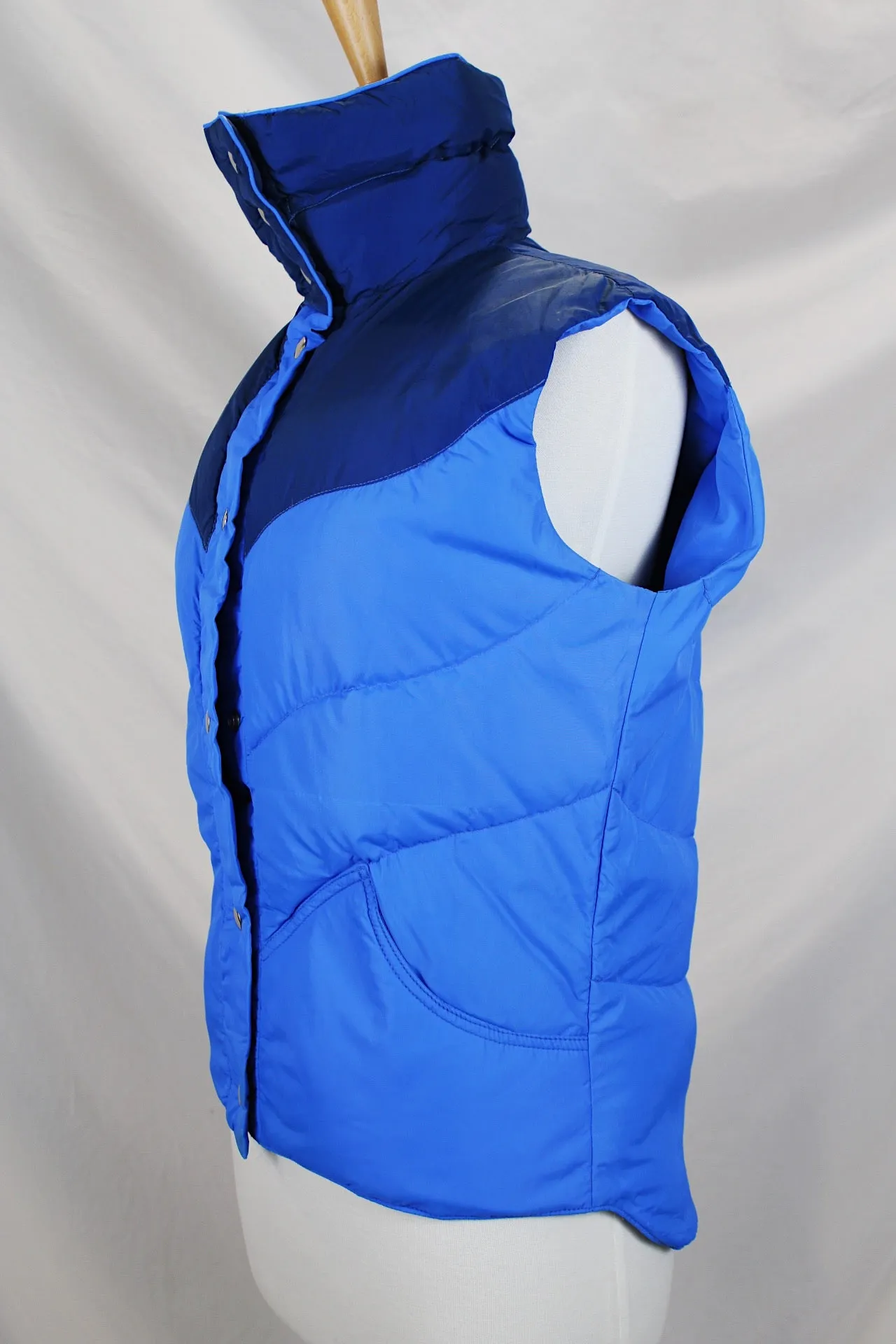 Blue Puffy Vest