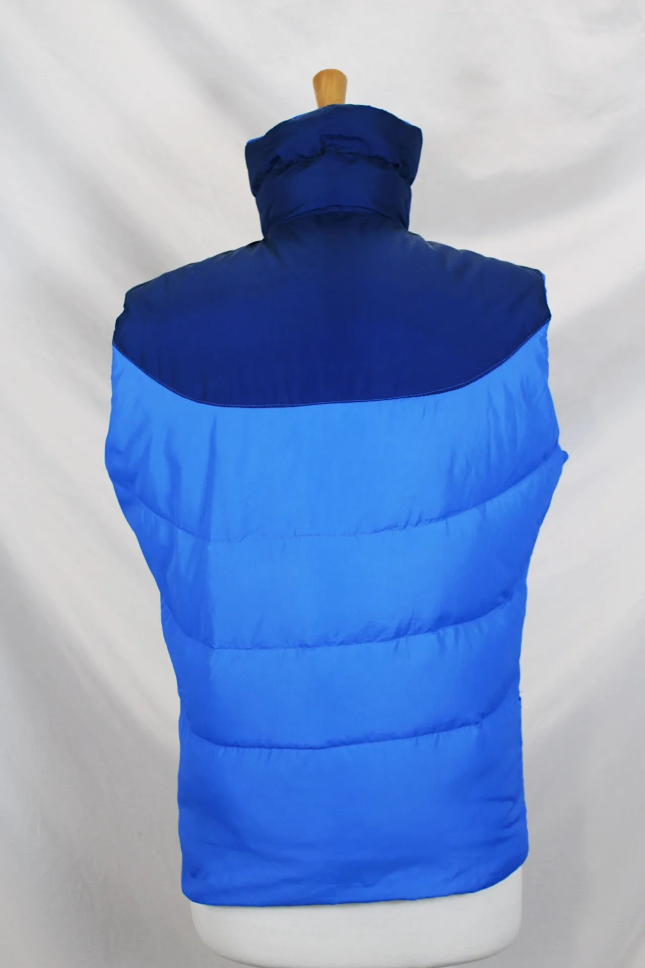 Blue Puffy Vest