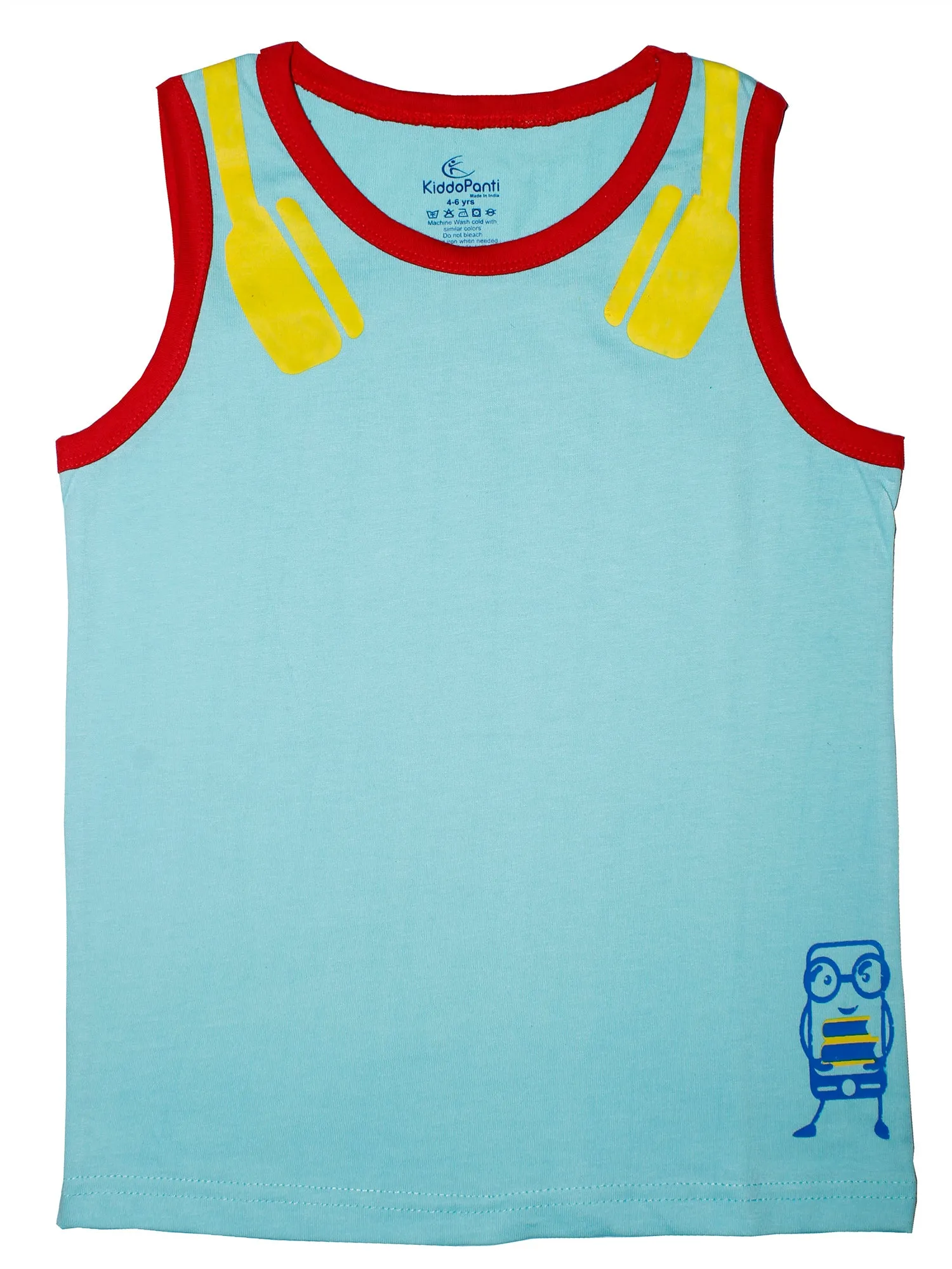 Boys Cotton Sleeveless T-Shirt -Pack of 2