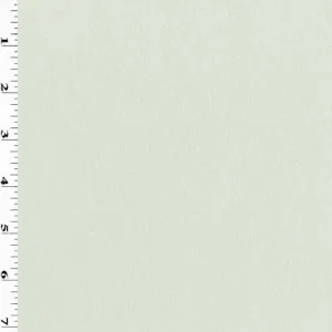 Cement White Melton Wool Blend Jacketing Fabric