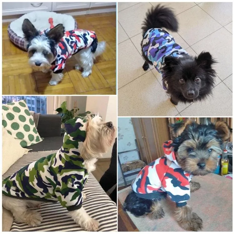 Cozy Cotton Dog Hoodies – Stylish Jackets for Your Furry Friend