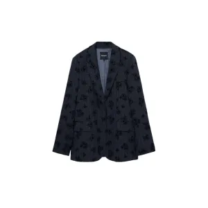 Desigual Gray Polyester Suits & Blazer