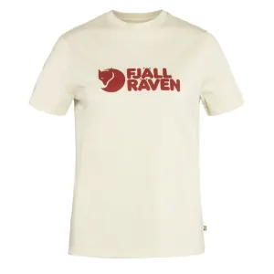 Fjallraven Womens Logo T-Shirt Chalk White