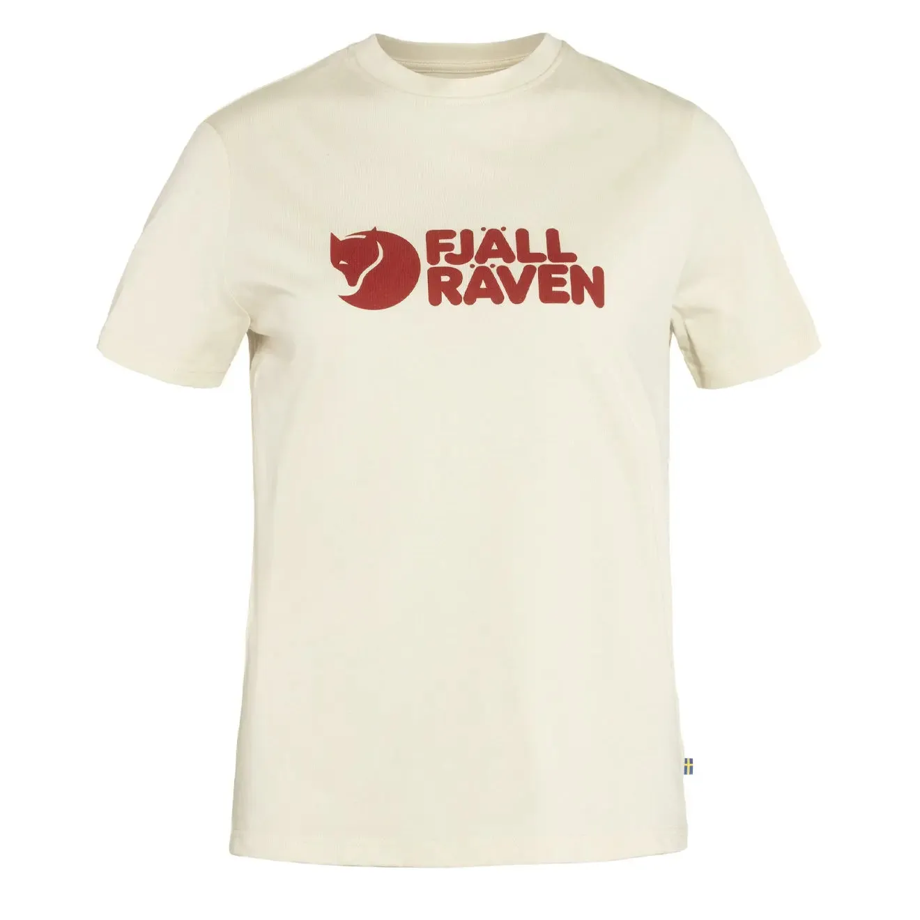 Fjallraven Womens Logo T-Shirt Chalk White