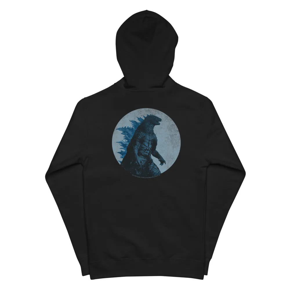 Godzilla x Kong Blue Moon Godzilla Zip-up Hoodie