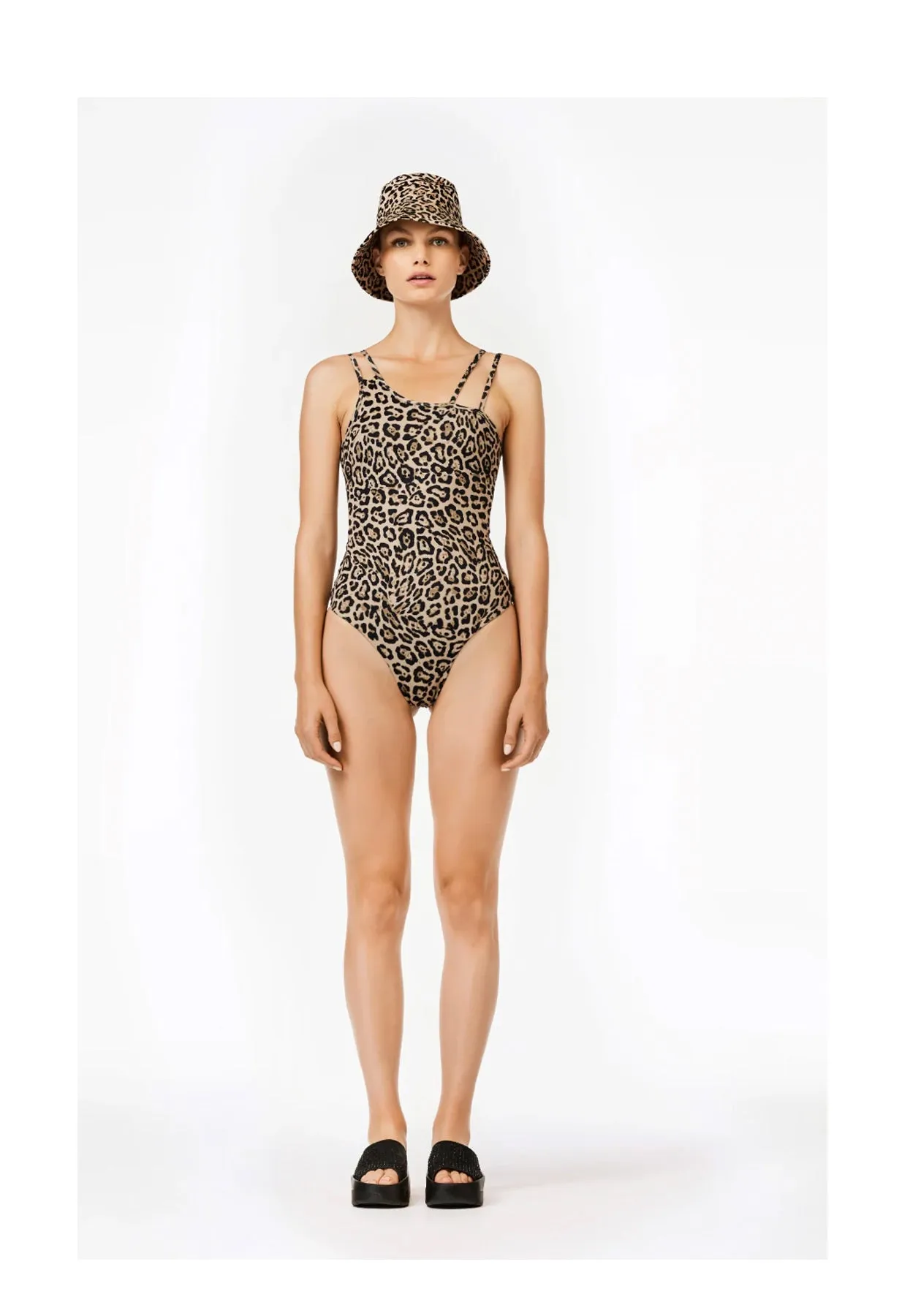 Goldbergh Parade Swimsuit in Animal Print