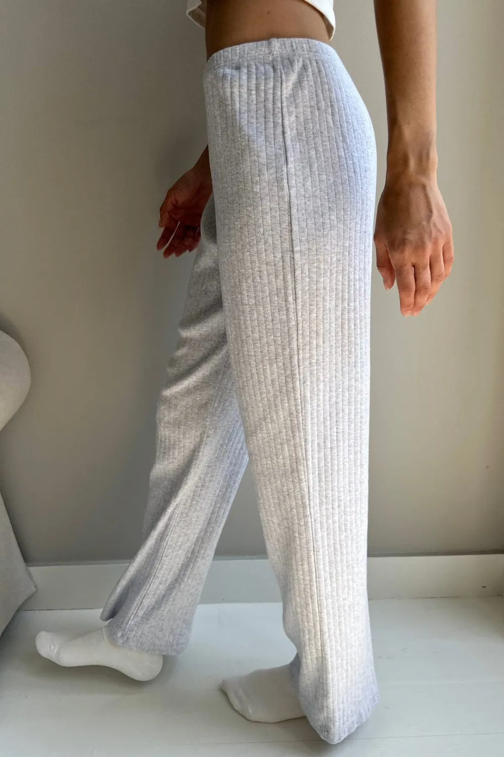 Keira Eyelet Sweatpants