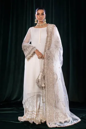 Khuda Baksh - P-255 Ready To Wear - WHITE