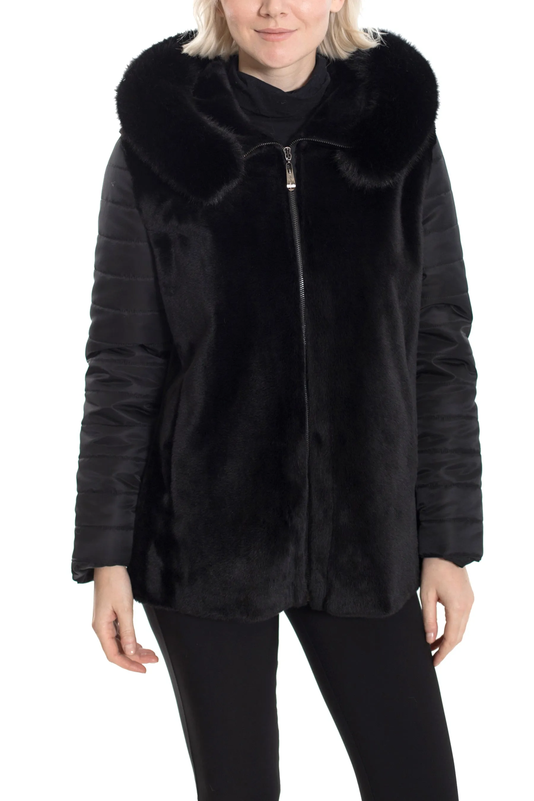 KINGWOOD - Relaxed Long Jacket with Hood