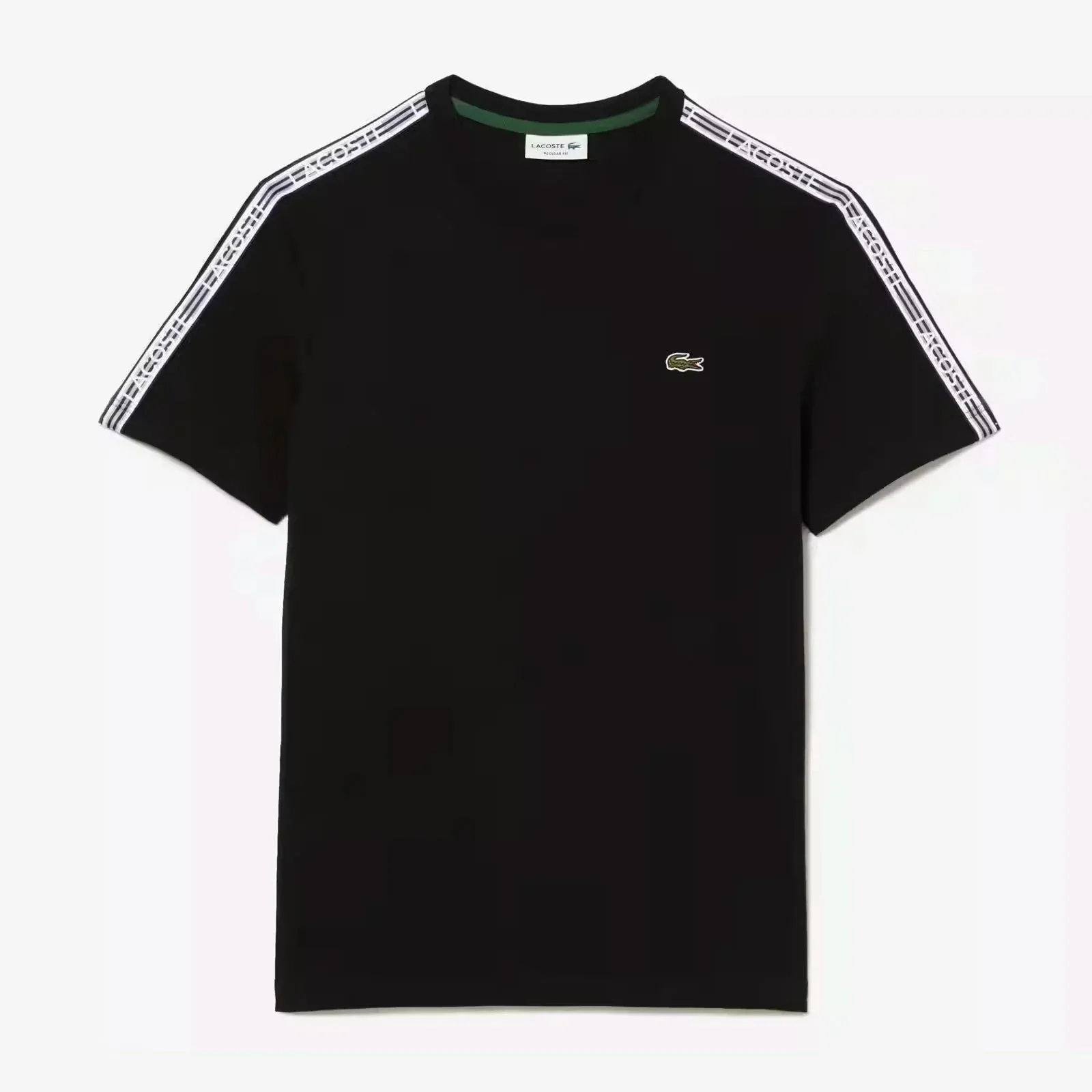 Lacoste Regular Fit Logo Stripe T-Shirt