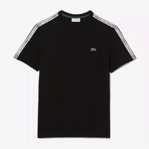 Lacoste Regular Fit Logo Stripe T-Shirt