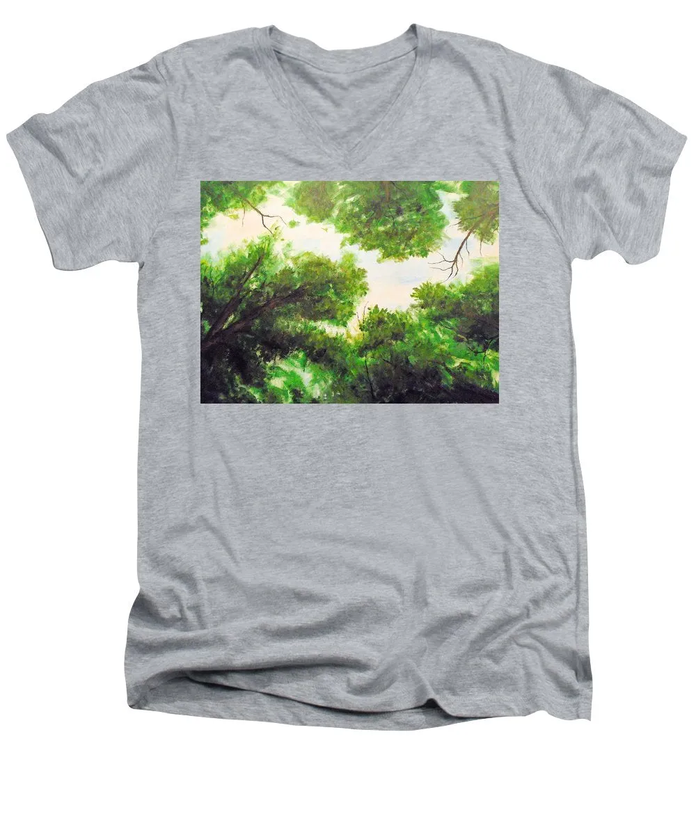 Leaf Lite - Men's V-Neck T-Shirt