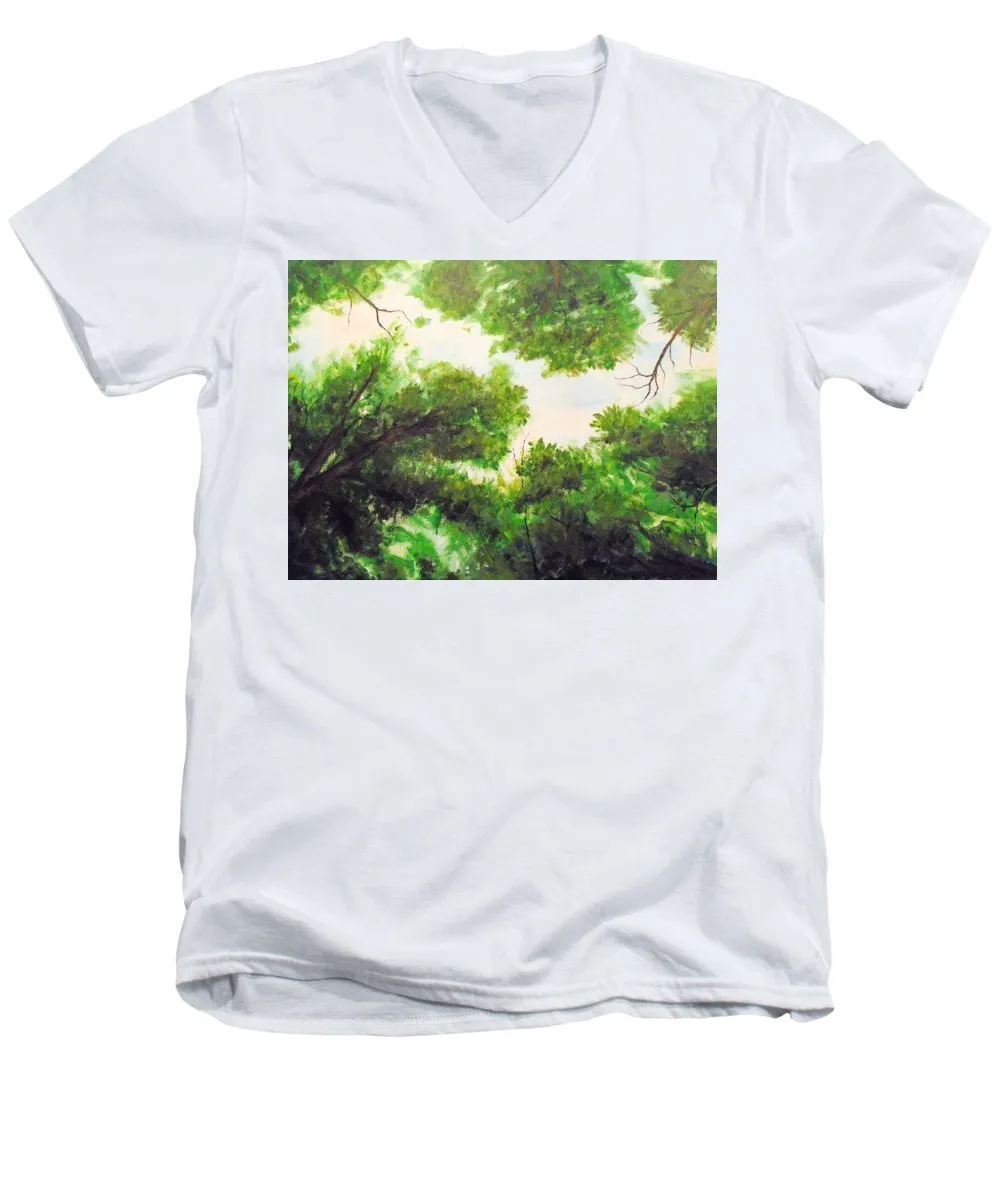 Leaf Lite - Men's V-Neck T-Shirt