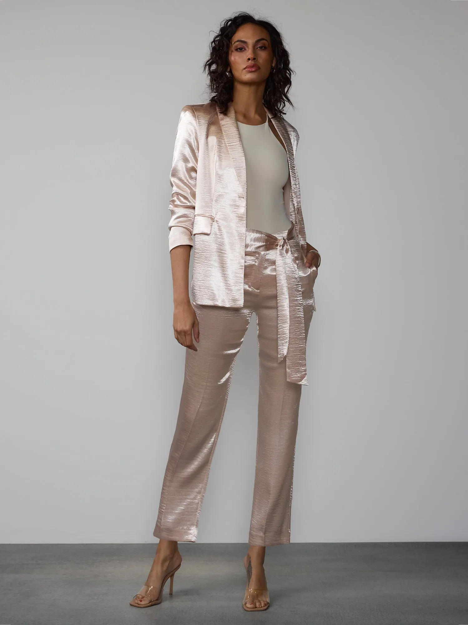 Liquid Shine Ankle Pants