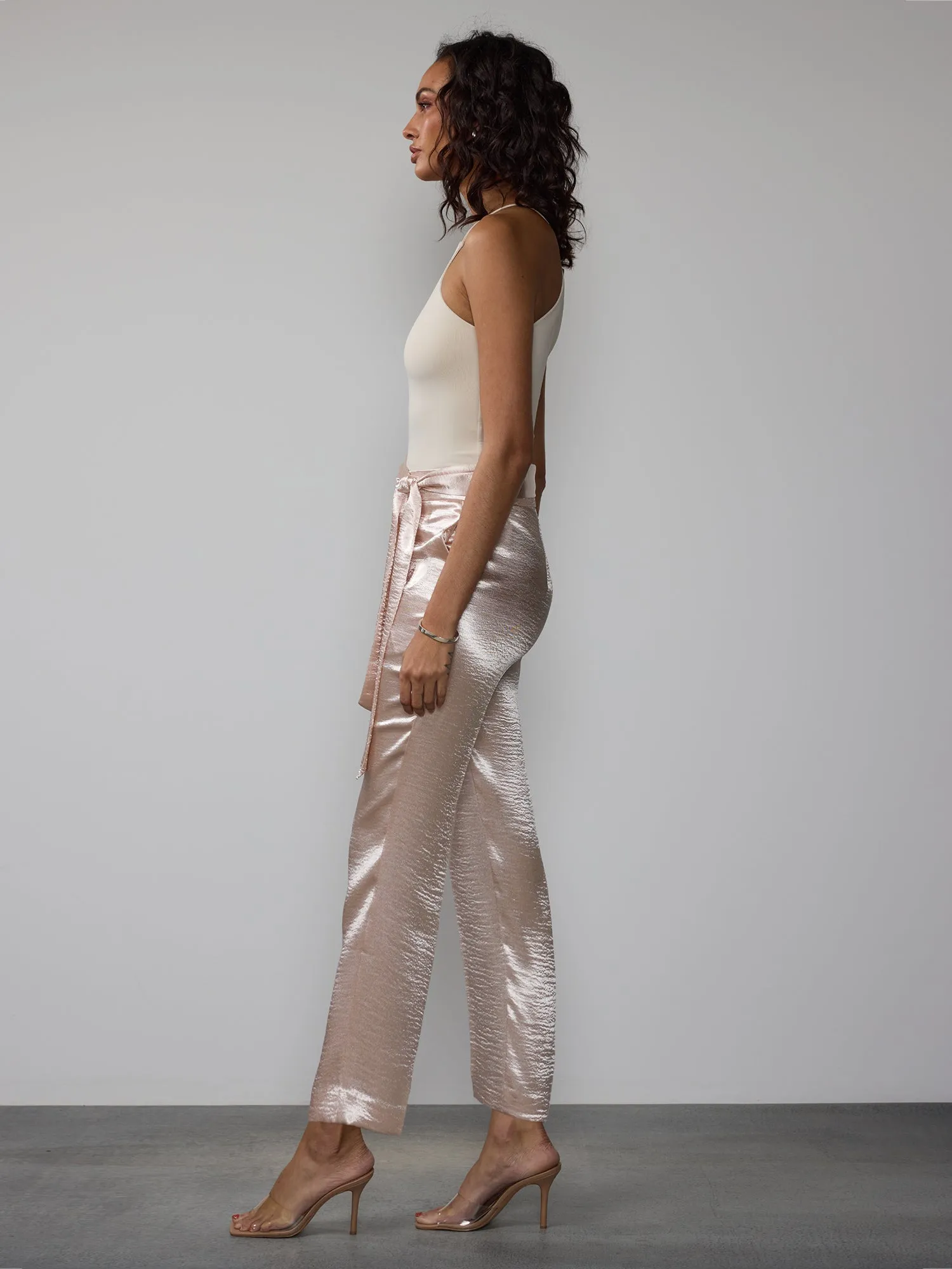 Liquid Shine Ankle Pants