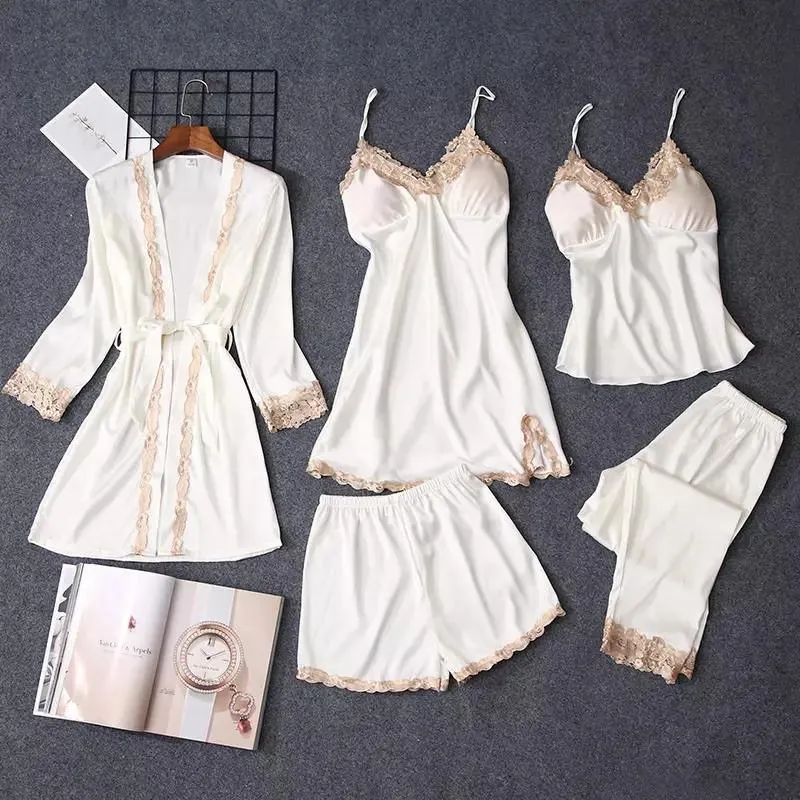 Luxury Lace 5 Piece Nightsets