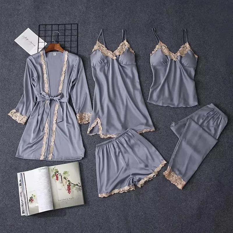 Luxury Lace 5 Piece Nightsets