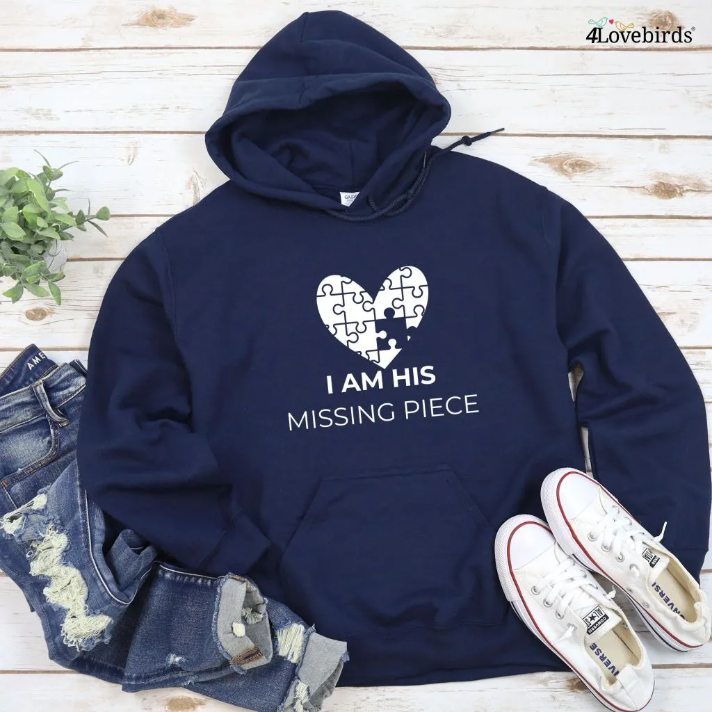 Missing Piece Puzzle Inspired His & Hers Matching Outfits for Couples