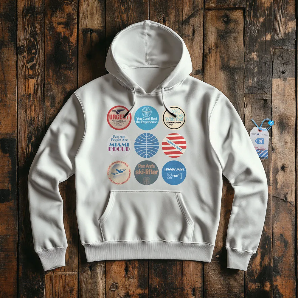 Pan Am Circles Badge - Pullover Hoodie