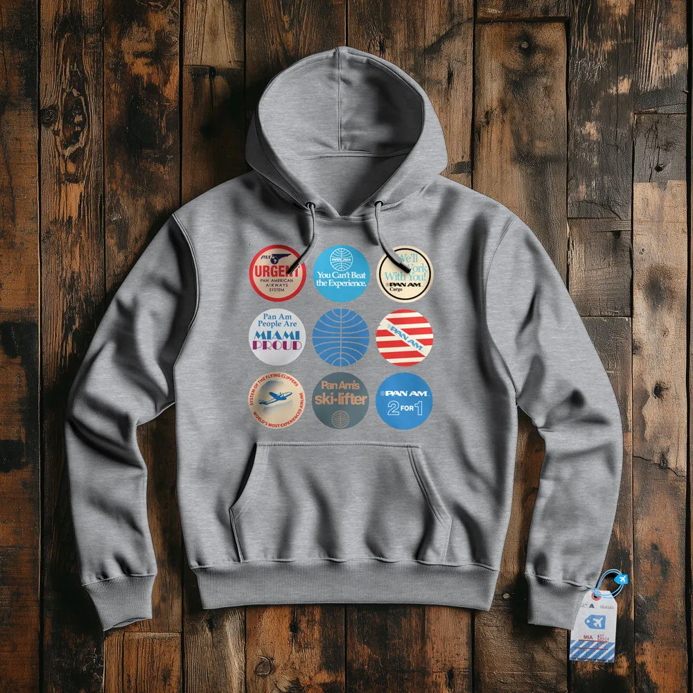 Pan Am Circles Badge - Pullover Hoodie