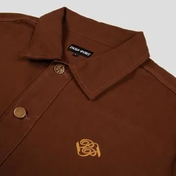 Passport Skate Masters Jacket Brown