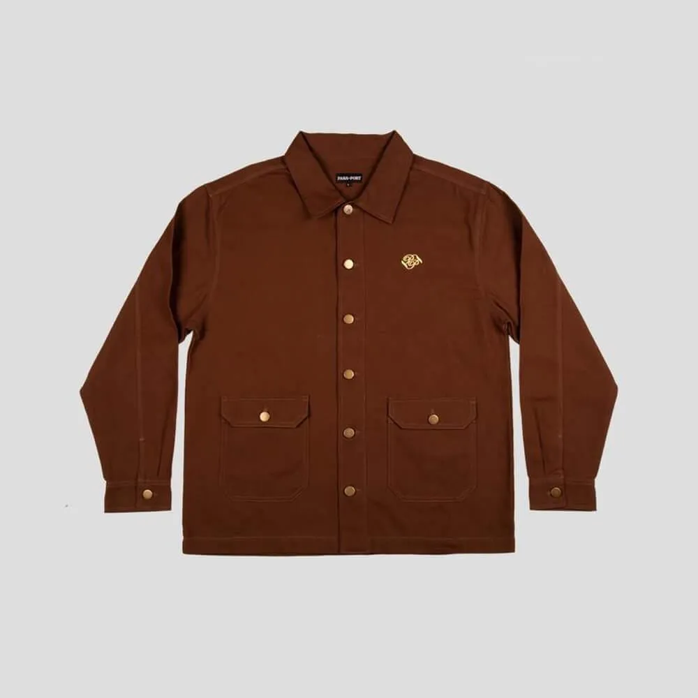 Passport Skate Masters Jacket Brown