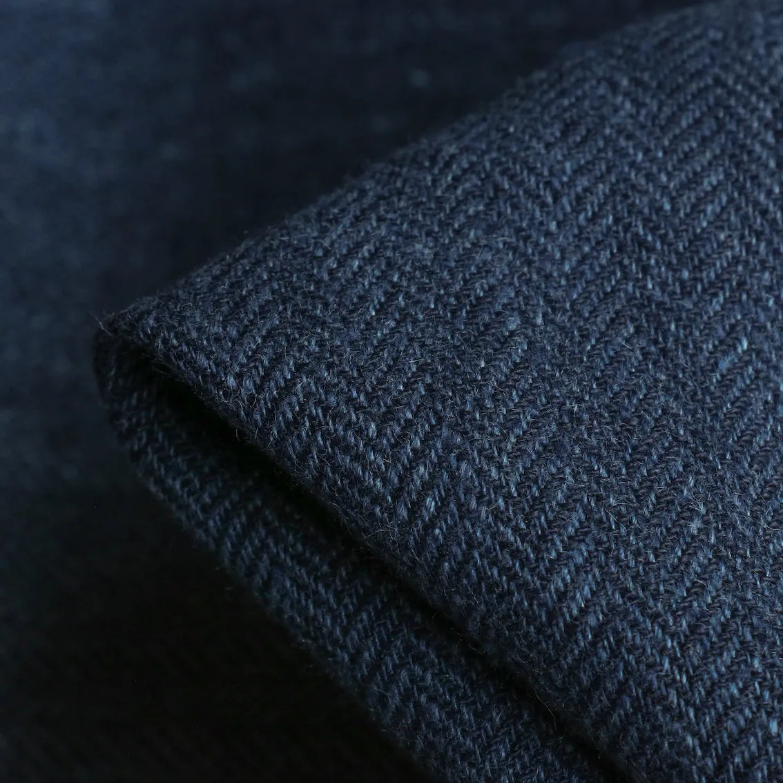 Patrizio Navy Herringbone