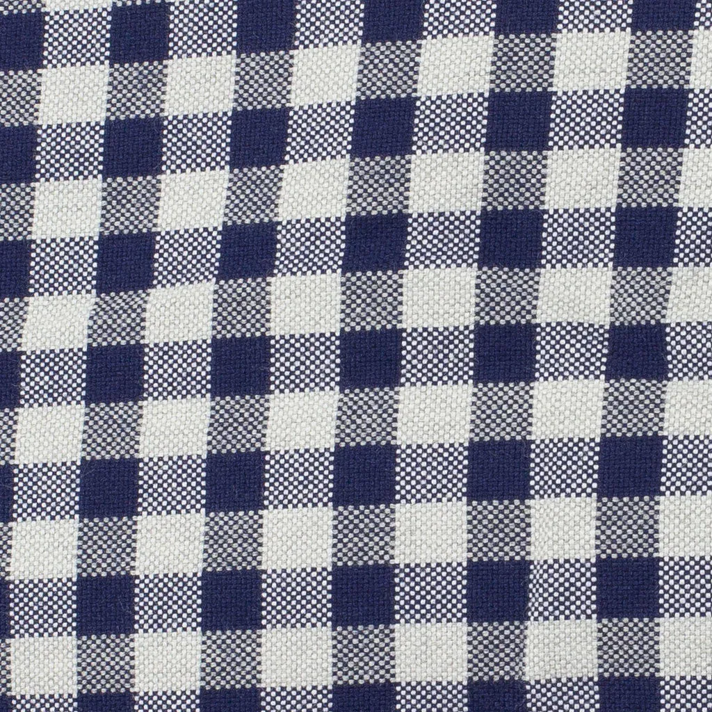 Pelham (Slim) - Navy Gingham Oxford Button Down