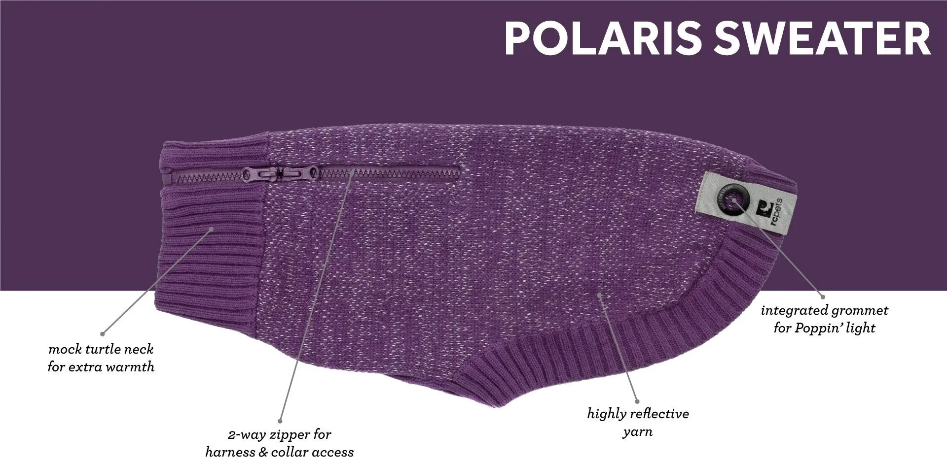 RC Pets Polaris Sweater (Black) SALE