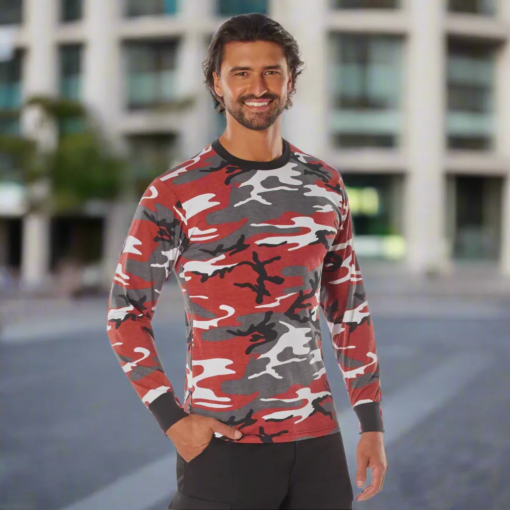 Rothco Long Sleeve Color Camo T-Shirt