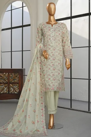 Sada Bahar Stitched 3 Piece Cutwork Emb Lawn Vol-02 Collection'2024-CW-7588-Pista