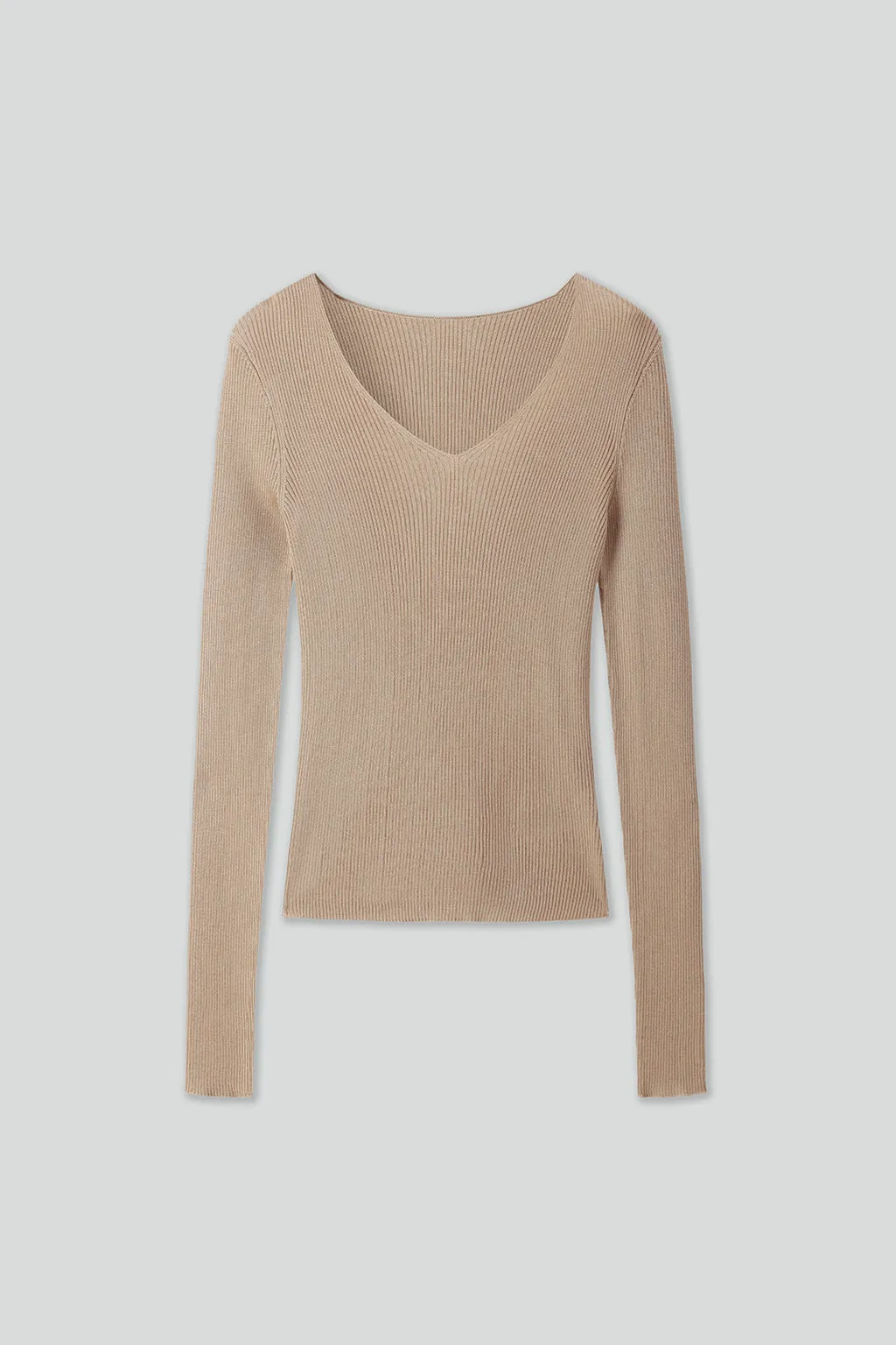 Sexy V-Neck Stretch Slim Fit Knit Wear