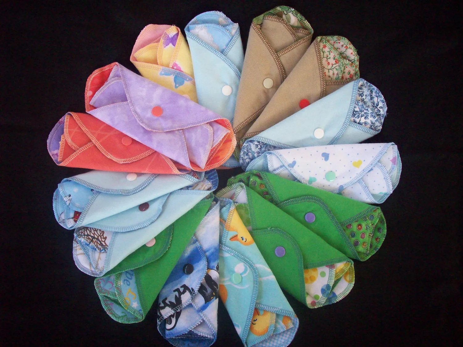 Single LadyWear Quick-Dry cloth menstrual pads - Medium/Heavy Flow