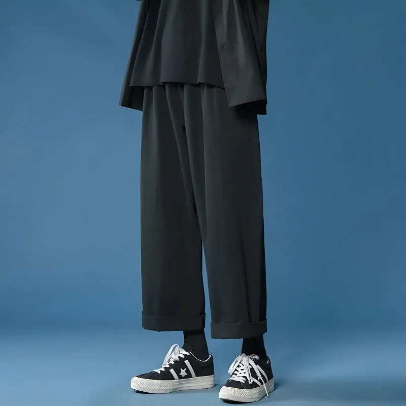 Soft Boy Casual Straight Leg Pants