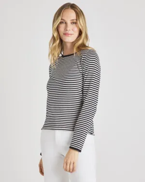 Striped Grayson Crew Sweater