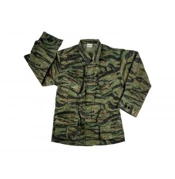 Vintage Style Vietnam Fatigue Shirt Rip-Stop