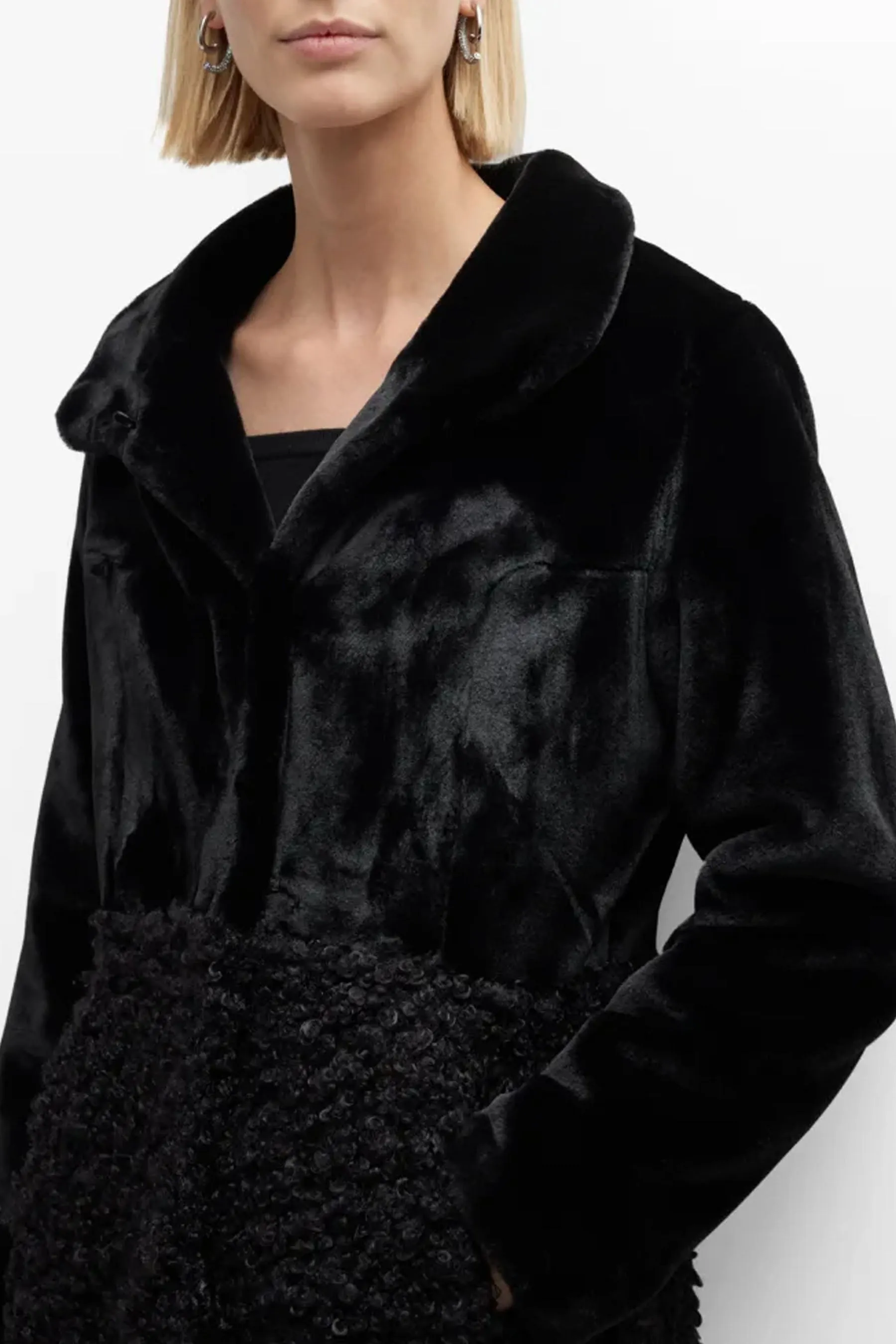 WALDWICK - Casual Long Faux Coat