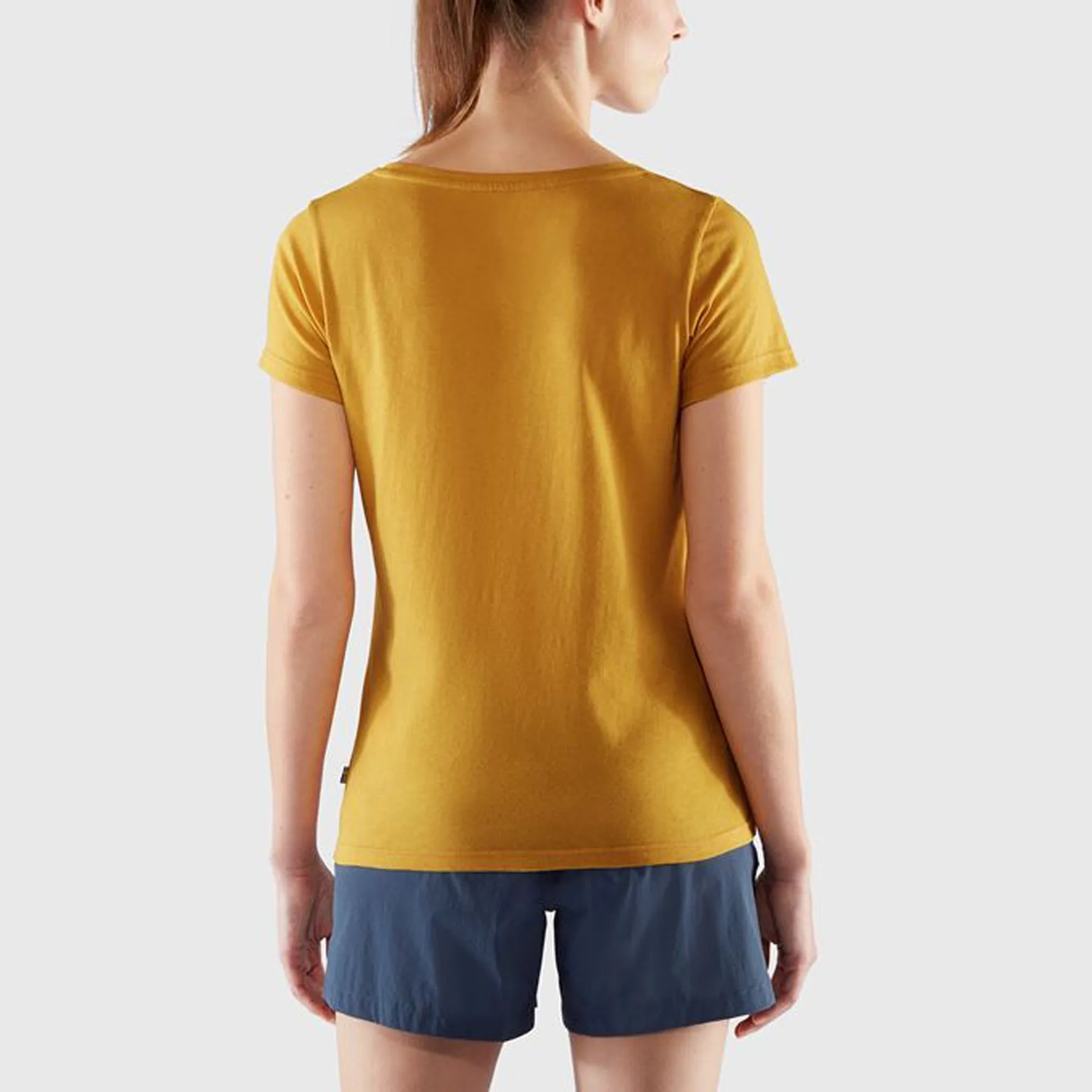 Womens Fjallraven Logo T-Shirt - Sale