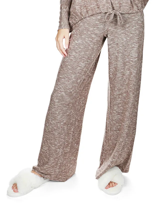 Women's Hacci Wide Leg Soft Lightweight Lounge Pants